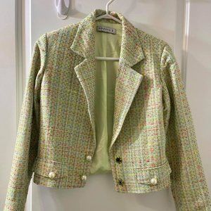 Tweed Crop Jacket &  Skirt - Size S - Like New